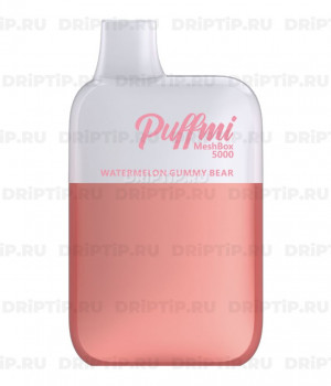 Электронная сигарета Puffmi - Watermelon Gummy Bear, 5000 затяжек