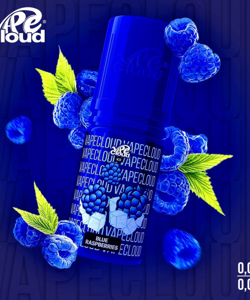 Жидкость Vape Cloud Ice 30 мл 20 мг - Blue Raspberry (Черника и малина со льдом)