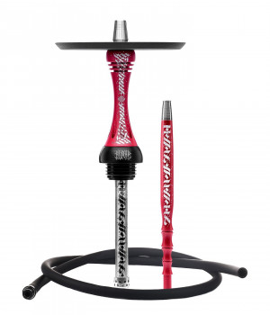 Alpha Hookah X artist collection - Red matte