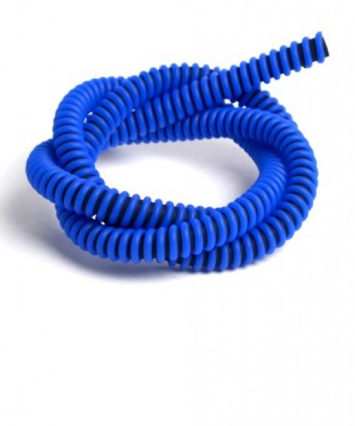 Шланг силиконовый Bazooka (Soft-touch) (Kayaba, Black-Blue)