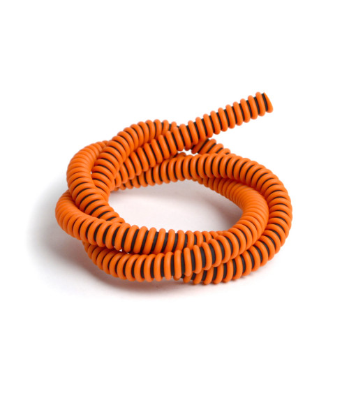 Шланг силиконовый Bazooka (Soft-touch) (Kayaba, Black-Orange)