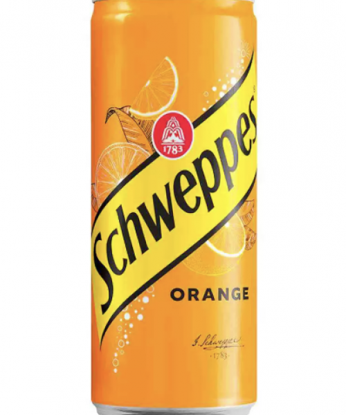 Лимонад Schweppes - Orange, 0.33 л