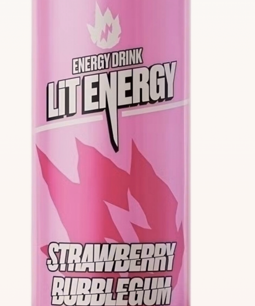 Энергетический напиток Lit Energy (М) - Strawberry Bubblegum, 0.45л