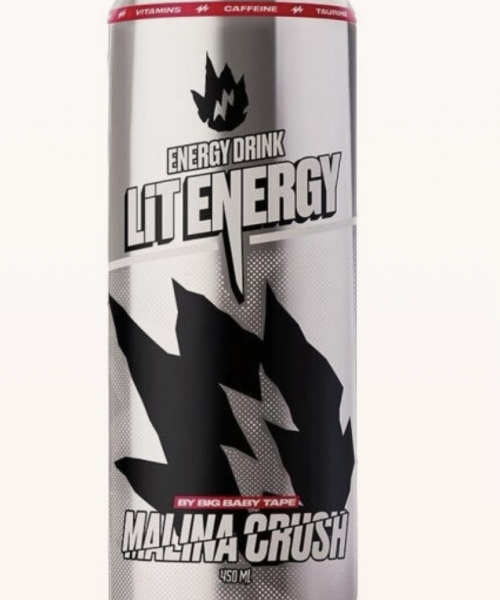 Энергетический напиток Lit Energy (М) - Raspberry, 0.45л