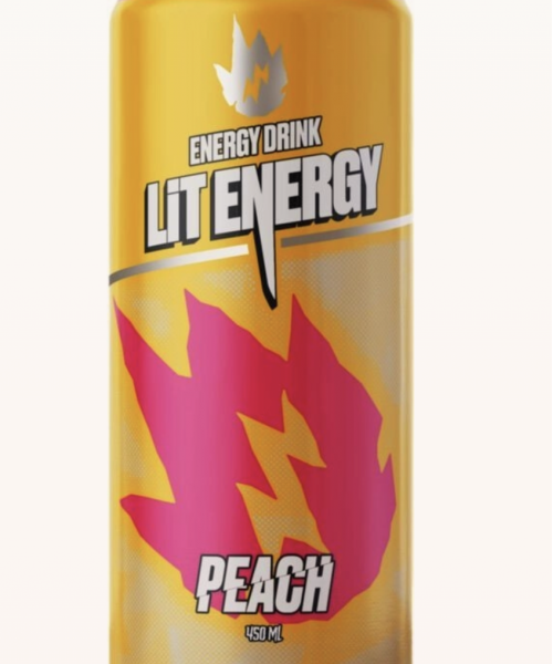 Энергетический напиток Lit Energy (М) - Peach, 0.45л