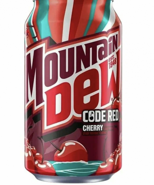 Лимонад Mtn Dew (М) - Code Red, 0.33 л