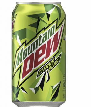 Лимонад Mtn Dew (М) - Citrus Blast, 0.33 л