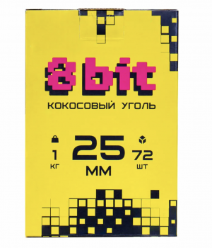 Уголь 8BIT - 72шт