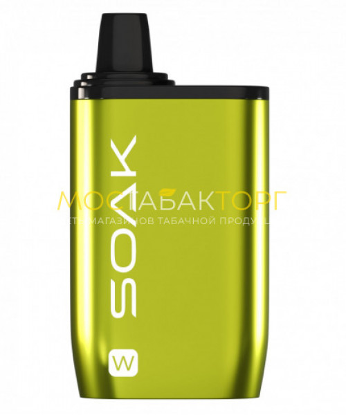 Электронная сигарета SOAK W - Passion fruit Guava (Маракуйя Гуава), 10000 затяжек