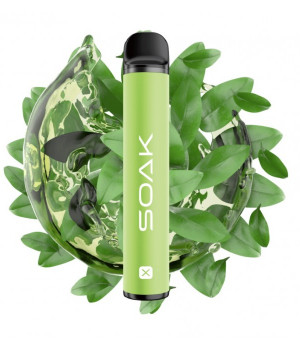 Электронная сигарета Soak X - Green Tea (Зеленый чай), 1500 затяжек