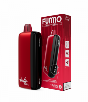 Электронная сигарета Fummo Indic - Малиновый Лимонад, 10000 затяжек