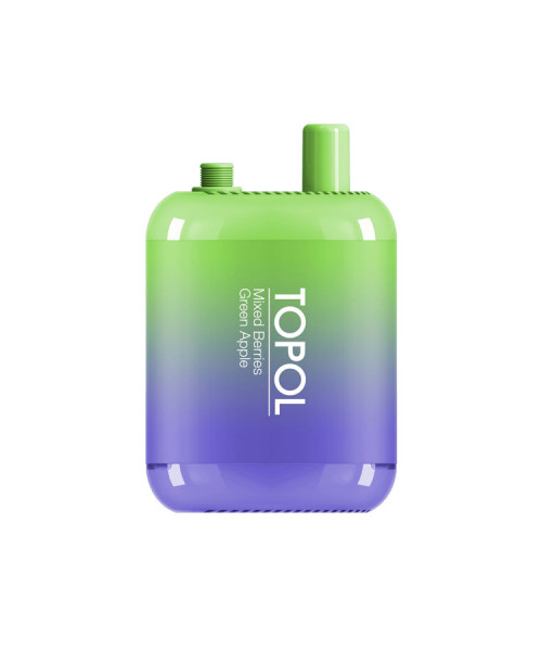 Электронная сигарета Topol Gemini - Mixed Berries / Green Apple, 10000 затяжек