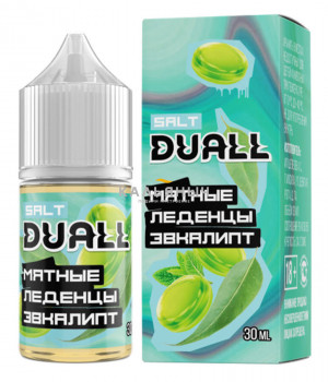 Жидкость DUALL 30 мл hard 20 мг - Мятные леденцы, эвкалипт
