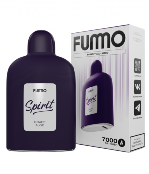 Электронная сигарета Fummo Spirit - Виноград Алоэ, 7000 затяжек