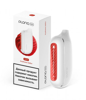 Электронная сигарета PLONQ Max - Клубника Арбуз, 6000 затяжек