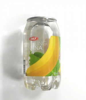 Лимонад OKF Sparkling - Banana, 0.35 л