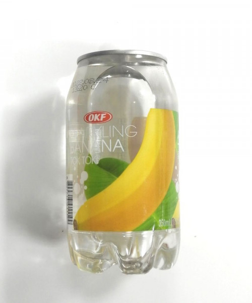 Лимонад OKF Sparkling - Banana, 0.35 л