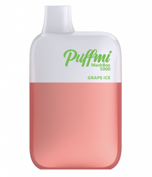 Электронная сигарета Puffmi - Grape Ice, 5000 затяжек