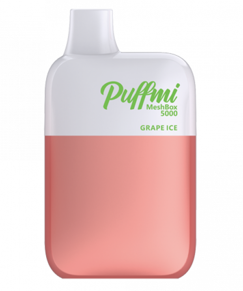 Электронная сигарета Puffmi - Grape Ice, 5000 затяжек