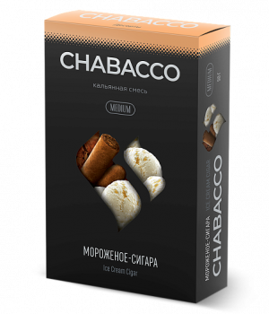 Chabacco 50 г - Ice Cream Cigar (Мороженое сигара)