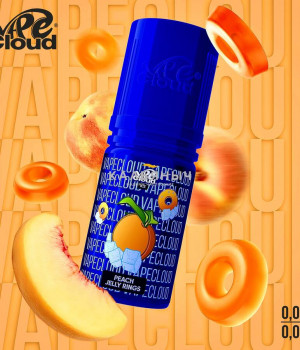 Жидкость Vape Cloud Ice 30 мл 20 мг - Peach Jelly Rings (Персиковые мармеладные кольца со льдом)