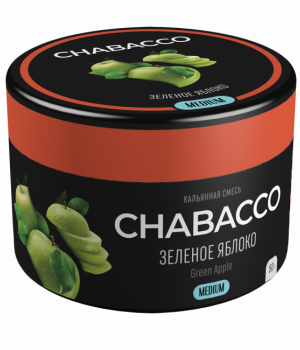 Chabacco 50 г - Green Apple (Зеленое яблоко)
