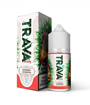 Жидкость Trava 30мл 20мг strong - Малиновый Швепс (Raspberry Schweppes)