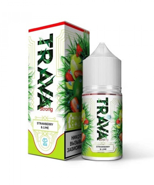 Жидкость Trava 30мл 20мг - Клубника Киви (Strawberry Kiwi)