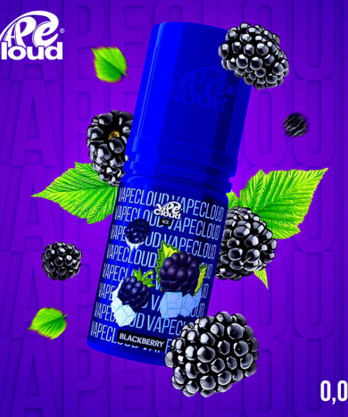 Жидкость Vape Cloud Ice 30 мл 20 мг - Blackberry (Ежевика со льдом)