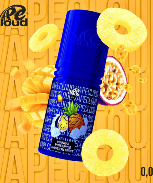 Жидкость Vape Cloud Ice 30 мл 20 мг - Mango Pineapple Passion Fruit (Манго, ананас и маракуйя со льдом)