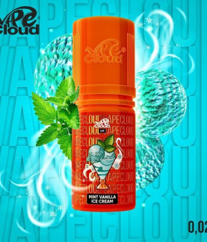 Жидкость Vape Cloud Lux 30 мл 20 мг Hard - Mint Vanilla Ice Cream (Мятное ванильное мороженое)
