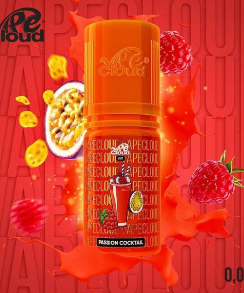 Жидкость Vape Cloud Lux 30 мл 20 мг Hard - Passion Cocktail (Малина и маракуйя)