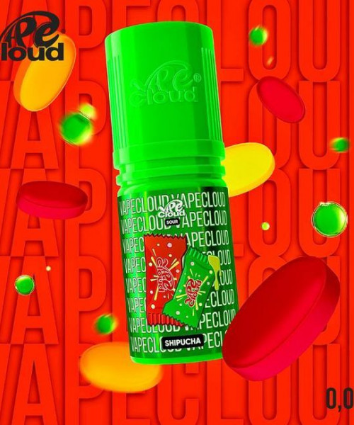 Жидкость Vape Cloud Sour 30 мл 20 мг Hard - Shipucha (Кислая шипучка)