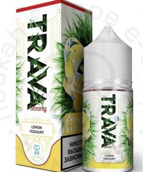 Жидкость Trava 30мл 20мг - Лимон-Йогурт-Лёд (Lemon Yogurt)