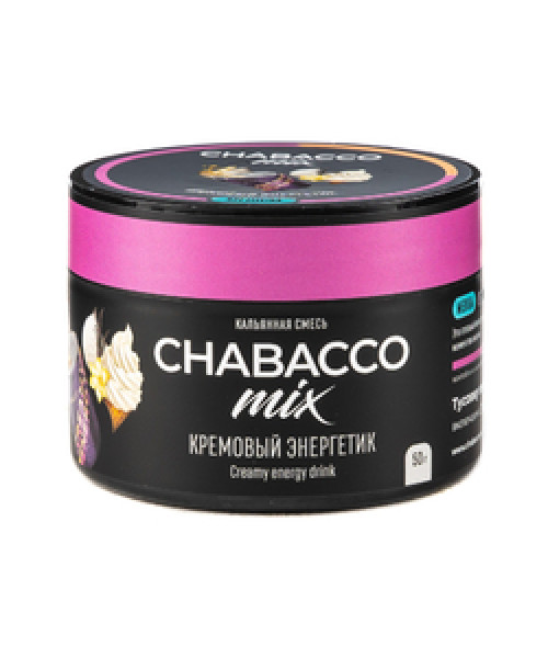 Chabacco Mix 50 г - Creamy energy drink (Кремовый энергетик)