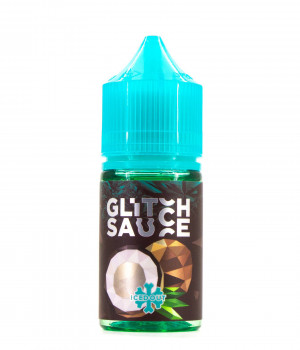 Жидкость Glitch Sauce Iced Out 30ml 20 мг - Most Wanted (Кокос в шоколаде)