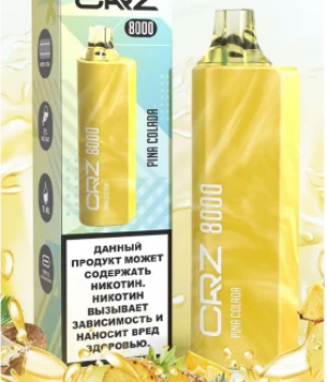 Электронная сигарета CRZ - Пина Колада, 8000 затяжек