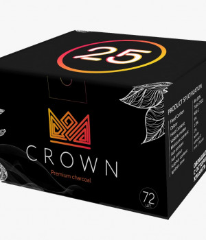 Уголь Crown Caloud - 72 шт