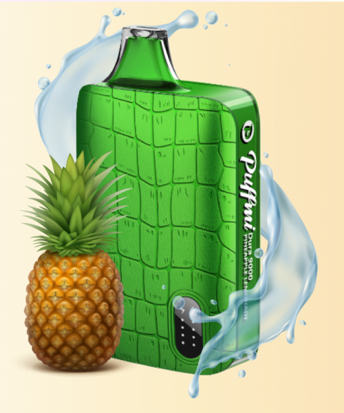 Электронная сигарета Puffmi Dura - Pineapple Lemonade (Ананасовый лимонад), 9000 затяжек