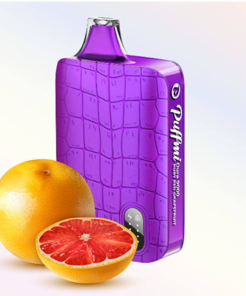 Электронная сигарета Puffmi Dura - Ruby Red Grapefruit (Красный грейпфрут), 9000 затяжек