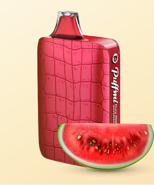 Электронная сигарета Puffmi Dura - Watermelon Bubblegum (Арбуз Жвачка), 9000 затяжек