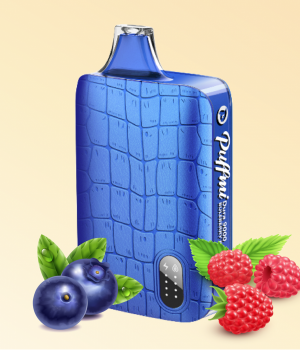 Электронная сигарета Puffmi Dura - Bluberry Raspberry (Черника Малина), 9000 затяжек