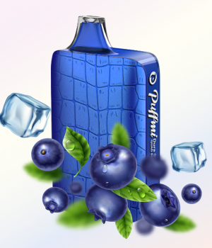 Электронная сигарета Puffmi Dura - Quad Berry Ice (Ягодный микс Лед), 9000 затяжек