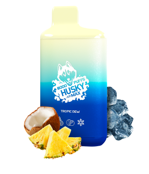 Электронная сигарета Husky Airmax - Tropic dew (Ананас-кокос), 8000 затяжек