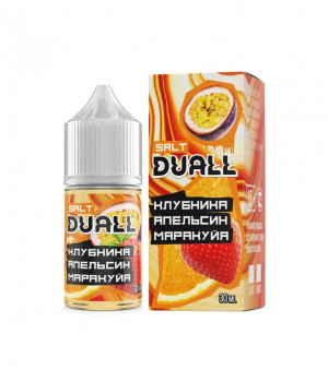 Жидкость DUALL 30 мл hard 20 мг - Клубника, апельсин,  маракуйя
