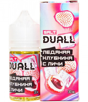 Жидкость DUALL 30 мл hard 20 мг - Ледяная клубника с личи