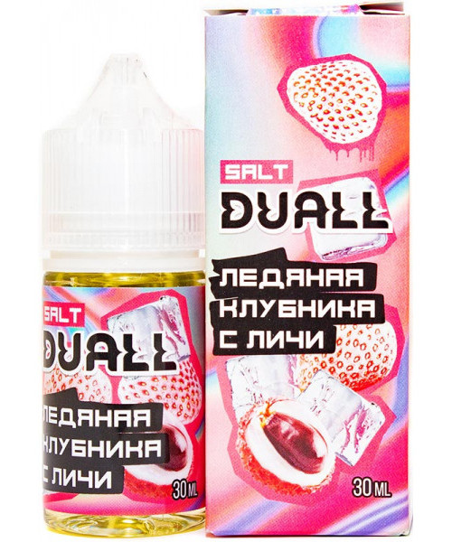 Жидкость DUALL 30 мл 20 мг - Ледяная клубника с личи