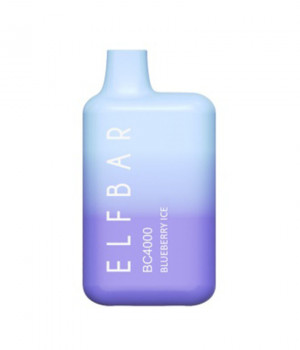 Электронная сигарета Elf Bar - BLUEBERRY ICE, 4000 затяжек