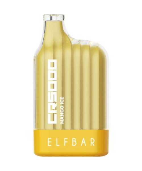 Электронная сигарета Elf Bar CR5000 - Манговый Лёд, 5000 затяжек