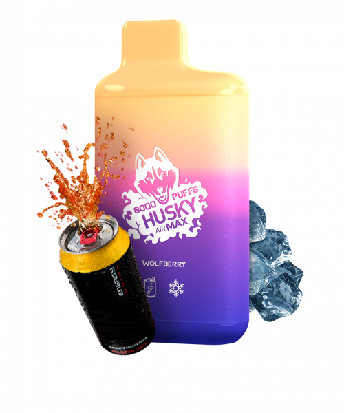 Электронная сигарета Husky Airmax - Wolfberry (Энергетик), 8000 затяжек